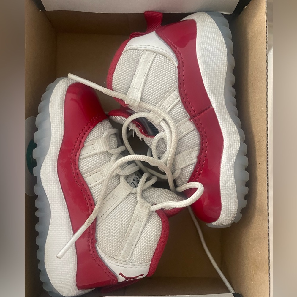 Toddler size 5 cherry red retro 11
